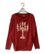Vivienne Westwood RED LABELヴィヴィアンウエストウッドレッドレーベル）の古着「長袖カットソー」｜レッド
