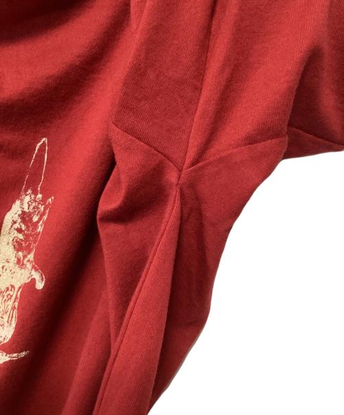 Vivienne Westwood RED LABEL（ヴィヴィアンウエストウッドレッドレーベル）Vivienne Westwood RED LABEL (ヴィヴィアンウエストウッドレッドレーベル) 長袖カットソー レッド サイズ:2の古着・服飾アイテム