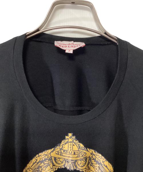 Vivienne Westwood RED LABEL（ヴィヴィアンウエストウッドレッドレーベル）Vivienne Westwood RED LABEL (ヴィヴィアンウエストウッドレッドレーベル) 半袖ワンピース ブラック サイズ:2の古着・服飾アイテム