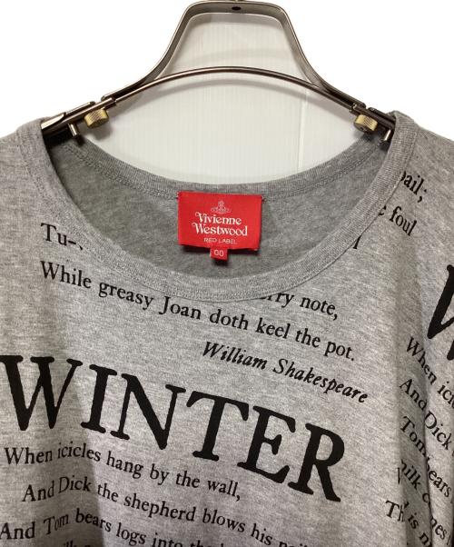 Vivienne Westwood RED LABEL（ヴィヴィアンウエストウッドレッドレーベル）Vivienne Westwood RED LABEL (ヴィヴィアンウエストウッドレッドレーベル) 半袖ワンピース グレー サイズ:00の古着・服飾アイテム