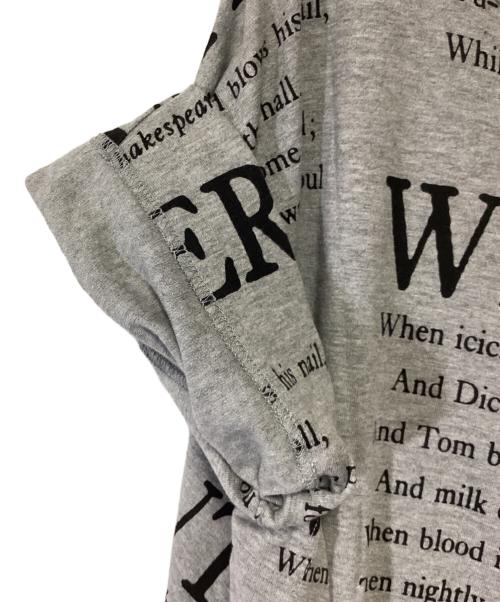 Vivienne Westwood RED LABEL（ヴィヴィアンウエストウッドレッドレーベル）Vivienne Westwood RED LABEL (ヴィヴィアンウエストウッドレッドレーベル) 半袖ワンピース グレー サイズ:00の古着・服飾アイテム