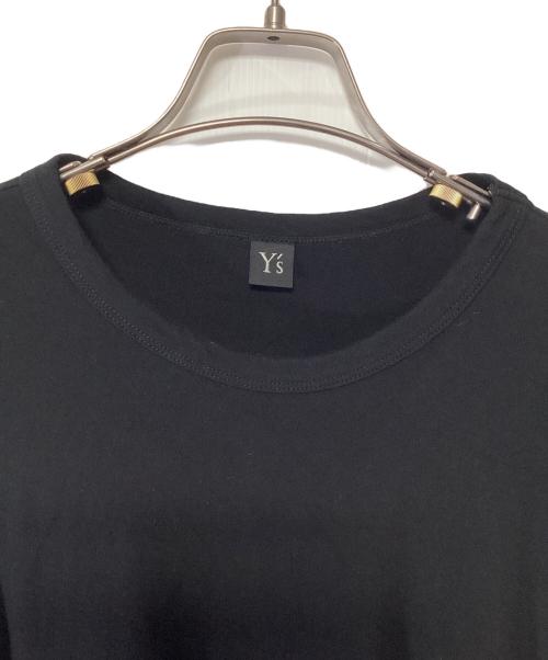 Y's（ワイズ）Y's (ワイズ) 半袖カットソー ブラック サイズ:2の古着・服飾アイテム