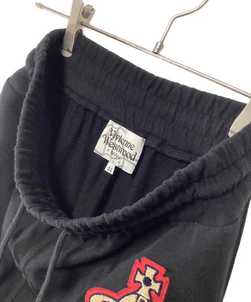 Vivienne Westwood man（ヴィヴィアン ウェストウッド マン）Vivienne Westwood man (ヴィヴィアン ウェストウッド マン) スウェットパンツ ブラック サイズ:44の古着・服飾アイテム