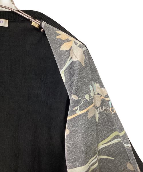 LEONARD SPORT（レオナール スポーツ）LEONARD SPORT (レオナール スポーツ) 薄手カーディガン ブラック サイズ:40の古着・服飾アイテム