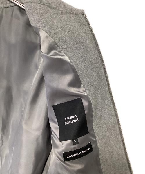 musinsa standard（ムシンサスタンダード）musinsa standard (ムシンサスタンダード) スタンドカラージャケット グレー サイズ:Sの古着・服飾アイテム