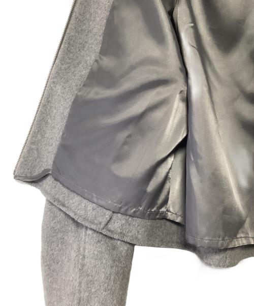 musinsa standard（ムシンサスタンダード）musinsa standard (ムシンサスタンダード) スタンドカラージャケット グレー サイズ:Sの古着・服飾アイテム