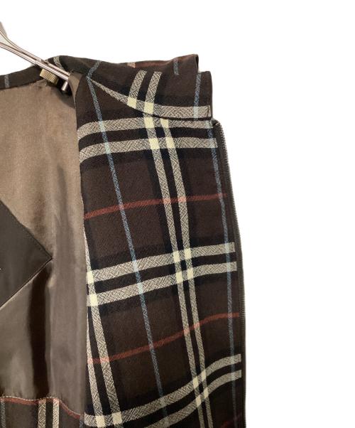 BURBERRY LONDON（バーバリーロンドン）BURBERRY LONDON (バーバリーロンドン) フーデッドコート ブラウン サイズ:9の古着・服飾アイテム