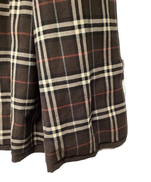 BURBERRY LONDON（バーバリーロンドン）BURBERRY LONDON (バーバリーロンドン) フーデッドコート ブラウン サイズ:9の古着・服飾アイテム