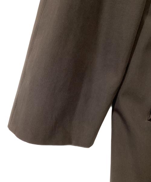 BURBERRY LONDON（バーバリーロンドン）BURBERRY LONDON (バーバリーロンドン) フーデッドコート ブラウン サイズ:9の古着・服飾アイテム