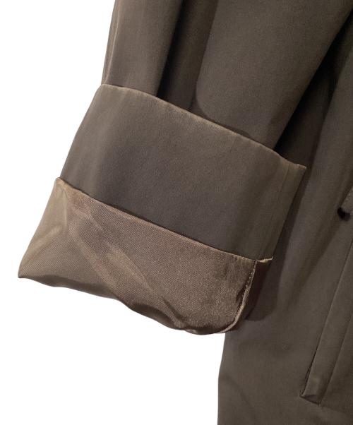 BURBERRY LONDON（バーバリーロンドン）BURBERRY LONDON (バーバリーロンドン) フーデッドコート ブラウン サイズ:9の古着・服飾アイテム