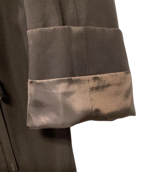 BURBERRY LONDON（バーバリーロンドン）BURBERRY LONDON (バーバリーロンドン) フーデッドコート ブラウン サイズ:9の古着・服飾アイテム