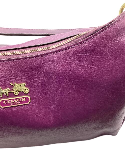 COACH（コーチ）COACH (コーチ) 2WAYバッグ パープルの古着・服飾アイテム