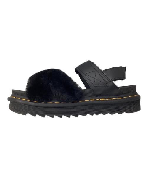 Dr.Martens（ドクターマーチン）Dr.Martens (ドクターマーチン) サンダル ブラック サイズ:UK6の古着・服飾アイテム