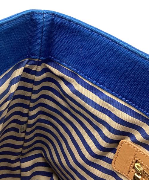 TORY BURCH（トリーバーチ）TORY BURCH (トリーバーチ) トートバッグ ブルーの古着・服飾アイテム