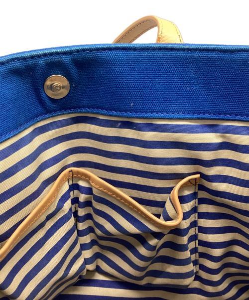 TORY BURCH（トリーバーチ）TORY BURCH (トリーバーチ) トートバッグ ブルーの古着・服飾アイテム
