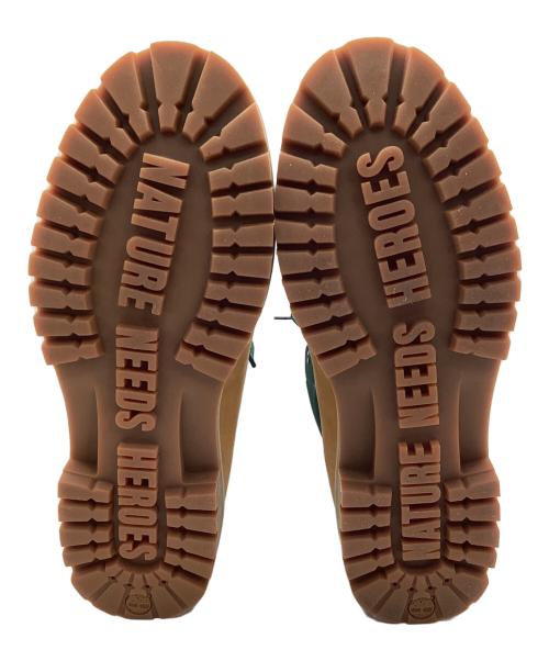 Timberland（ティンバーランド）Timberland (ティンバーランド) 6インチ プレミアム ウォータープルーフ ブーツ キャメル×グリーン サイズ:28の古着・服飾アイテム