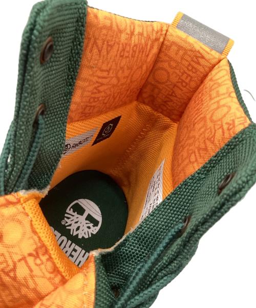 Timberland（ティンバーランド）Timberland (ティンバーランド) 6インチ プレミアム ウォータープルーフ ブーツ キャメル×グリーン サイズ:28の古着・服飾アイテム