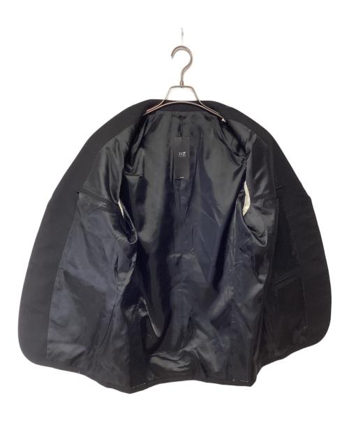 23区 HOMME（ニジュウサンクオム）23区 HOMME (ニジュウサンクオム) ジャケット ブラック サイズ:50Lの古着・服飾アイテム