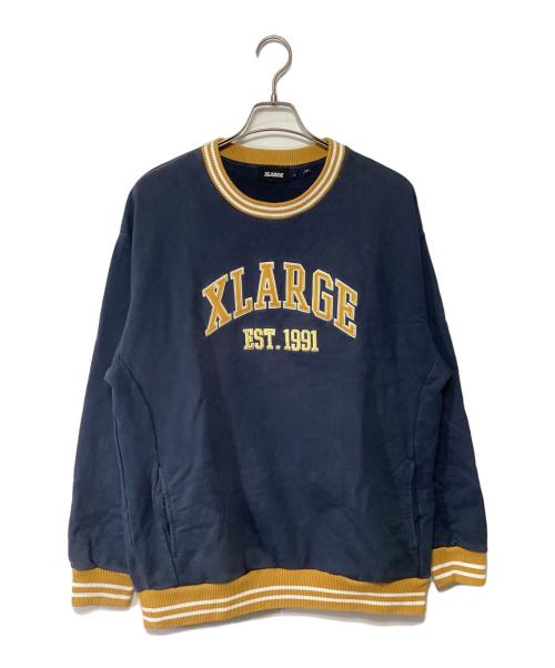 X-LARGE（エクストララージ）X-LARGE (エクストララージ) スウェット ネイビー サイズ:Lの古着・服飾アイテム