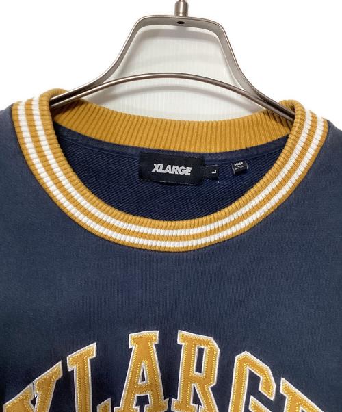 X-LARGE（エクストララージ）X-LARGE (エクストララージ) スウェット ネイビー サイズ:Lの古着・服飾アイテム