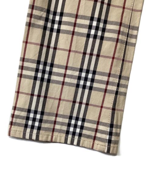 BURBERRY BLUE LABEL（バーバリー ブルー レーベル）BURBERRY BLUE LABEL (バーバリー ブルー レーベル) ノヴァチェックパンツ ベージュ サイズ:36の古着・服飾アイテム