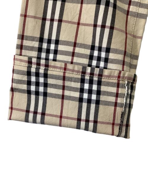 BURBERRY BLUE LABEL（バーバリー ブルー レーベル）BURBERRY BLUE LABEL (バーバリー ブルー レーベル) ノヴァチェックパンツ ベージュ サイズ:36の古着・服飾アイテム