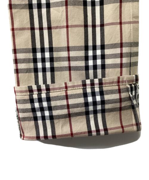 BURBERRY BLUE LABEL（バーバリー ブルー レーベル）BURBERRY BLUE LABEL (バーバリー ブルー レーベル) ノヴァチェックパンツ ベージュ サイズ:36の古着・服飾アイテム