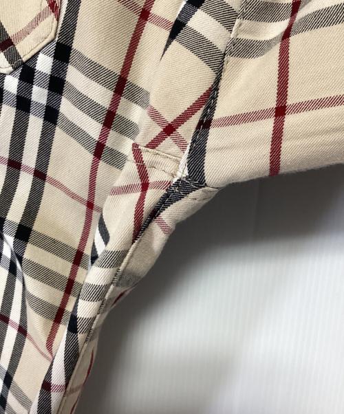 BURBERRY BLUE LABEL（バーバリー ブルー レーベル）BURBERRY BLUE LABEL (バーバリー ブルー レーベル) ノヴァチェックパンツ ベージュ サイズ:36の古着・服飾アイテム