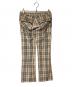 BURBERRY BLUE LABEL (バーバリー ブルー レーベル) ノヴァチェックパンツ ベージュ サイズ:36：7000円