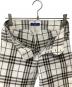 中古・古着 BURBERRY BLUE LABEL (バーバリー ブルー レーベル) クロップドパンツ アイボリー×ベージュ サイズ:38：5000円