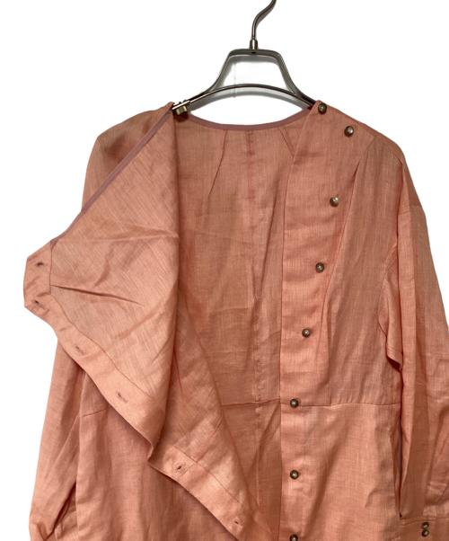 ELENDEEK（エレンディーク）ELENDEEK (エレンディーク) 長袖ワンピース ピンク サイズ:01の古着・服飾アイテム