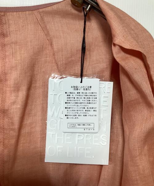 ELENDEEK（エレンディーク）ELENDEEK (エレンディーク) 長袖ワンピース ピンク サイズ:01の古着・服飾アイテム