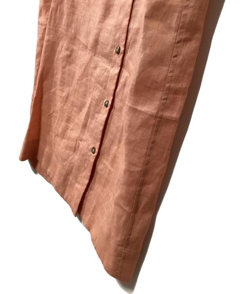ELENDEEK（エレンディーク）ELENDEEK (エレンディーク) 長袖ワンピース ピンク サイズ:01の古着・服飾アイテム