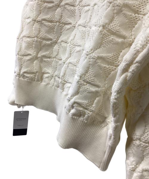 SHIPS（シップス）SHIPS (シップス) 2WAY フラワー ジャカード ハーフ ジップ プルオーバー アイボリー サイズ:ONE SIZE 未使用品の古着・服飾アイテム