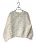SHIPS (シップス) 2WAY フラワー ジャカード ハーフ ジップ プルオーバー アイボリー サイズ:ONE SIZE 未使用品：7000円