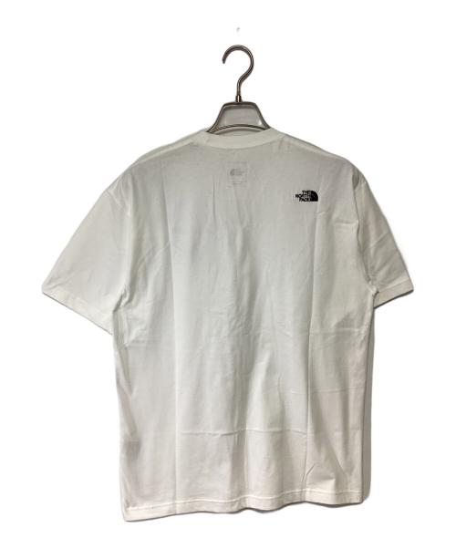 THE NORTH FACE（ザ ノース フェイス）THE NORTH FACE (ザ ノース フェイス) ショートスリーブ2メータードームロゴティー ホワイト サイズ:Lの古着・服飾アイテム