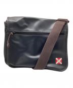 LUGGAGE LABELラゲッジ レーベル）の古着「メッセンジャーバッグ」｜ブラック