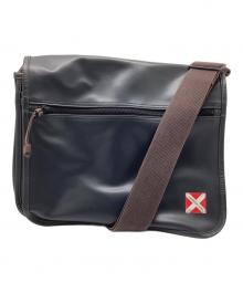 LUGGAGE LABEL（ラゲッジ レーベル）の古着「メッセンジャーバッグ」｜ブラック