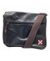 LUGGAGE LABEL（ラゲッジ レーベル）の古着「メッセンジャーバッグ」｜ブラック