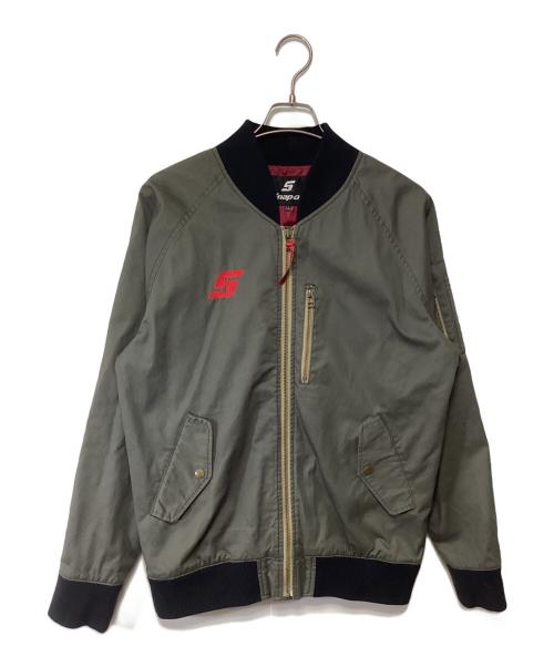 SNAP-ON（スナップオン）SNAP-ON (スナップオン) ジャケット カーキ サイズ:LLの古着・服飾アイテム