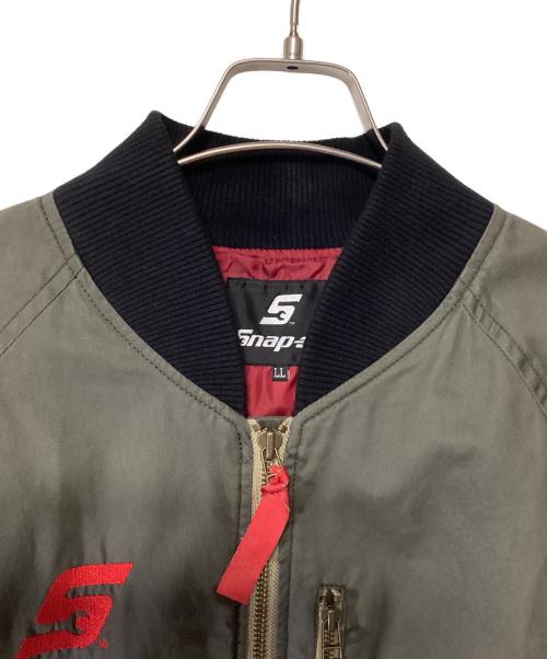 SNAP-ON（スナップオン）SNAP-ON (スナップオン) ジャケット カーキ サイズ:LLの古着・服飾アイテム