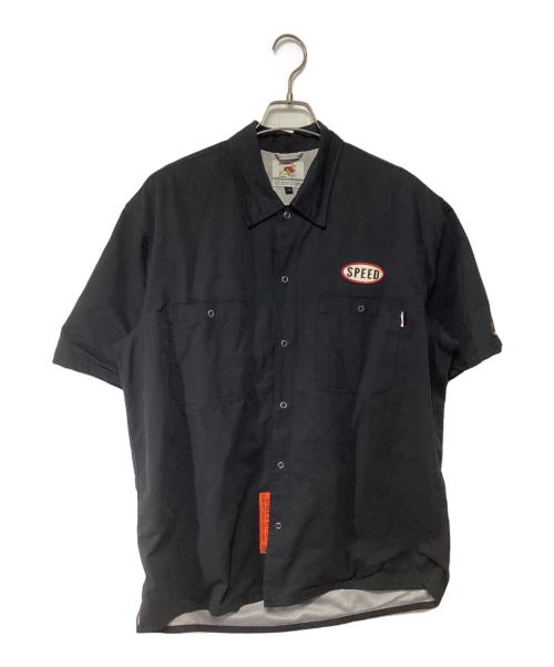 clay smith cams（クレイスミス）clay smith cams (クレイスミス) 半袖シャツジャケット ブラック サイズ:LLの古着・服飾アイテム