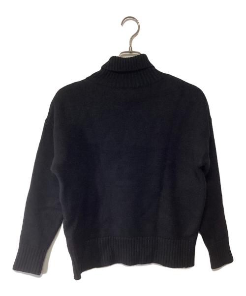 AMI Alexandre Mattiussi（アミアレクサンドルマテュッシ）AMI Alexandre Mattiussi (アミアレクサンドルマテュッシ) 厚手ニット ブラック サイズ:XSの古着・服飾アイテム