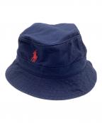POLO RALPH LAURENポロ・ラルフローレン）の古着「バケットハット」｜ネイビー