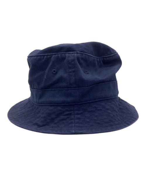POLO RALPH LAUREN（ポロ・ラルフローレン）POLO RALPH LAUREN (ポロ・ラルフローレン) バケットハット ネイビーの古着・服飾アイテム