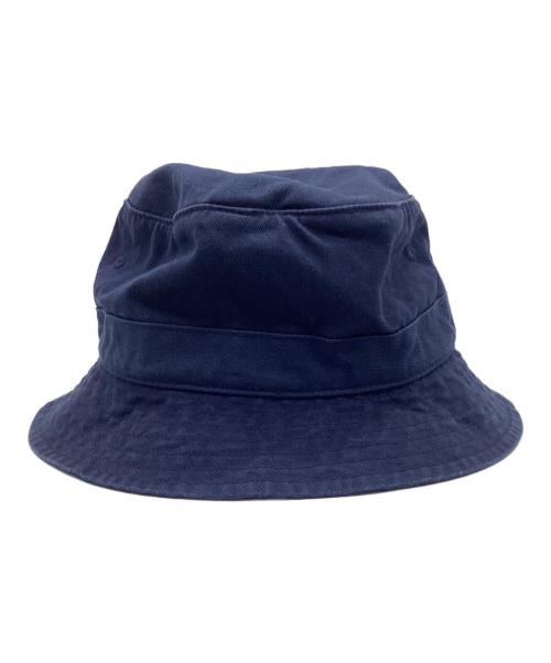 POLO RALPH LAUREN（ポロ・ラルフローレン）POLO RALPH LAUREN (ポロ・ラルフローレン) バケットハット ネイビーの古着・服飾アイテム