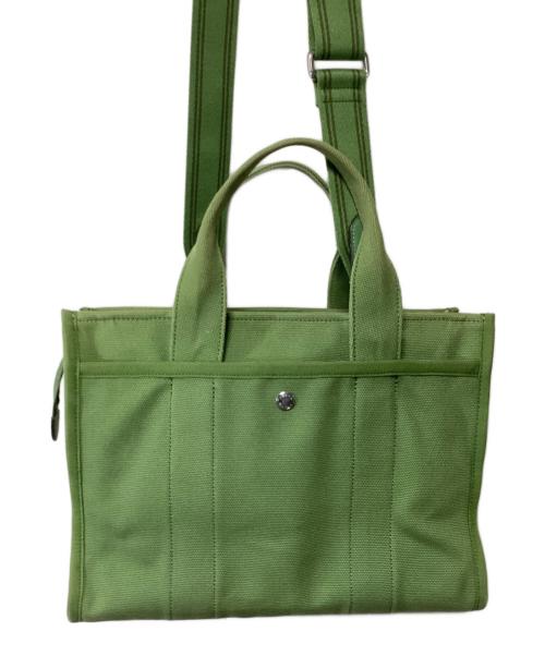 COACH（コーチ）COACH (コーチ) 2WAYバッグ グリーンの古着・服飾アイテム