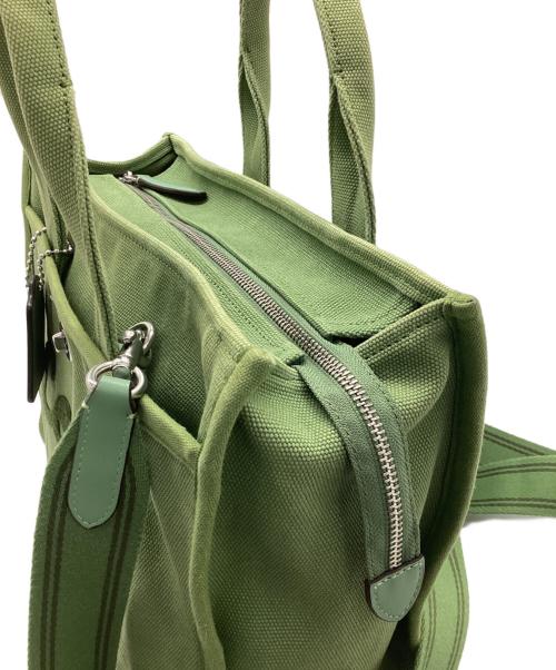 COACH（コーチ）COACH (コーチ) 2WAYバッグ グリーンの古着・服飾アイテム