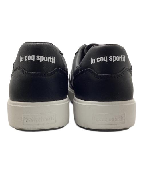 le coq sportif（ルコックスポルティフ）le coq sportif (ルコックスポルティフ) ローカットスニーカー ブラック サイズ:24.5の古着・服飾アイテム