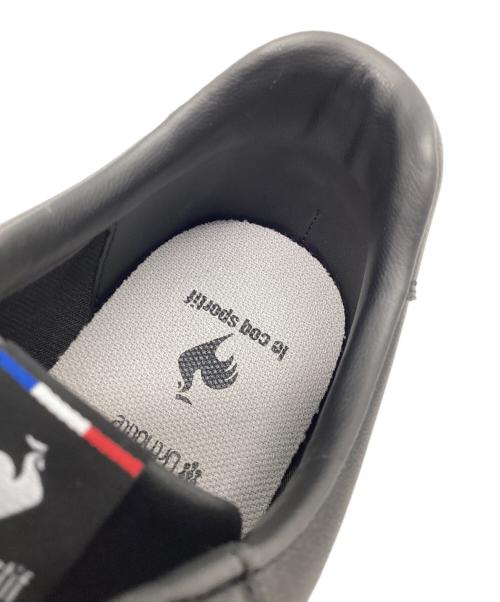 le coq sportif（ルコックスポルティフ）le coq sportif (ルコックスポルティフ) ローカットスニーカー ブラック サイズ:24.5の古着・服飾アイテム